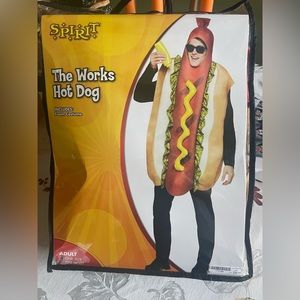 EUC Hotdog costume Adult one size fits most